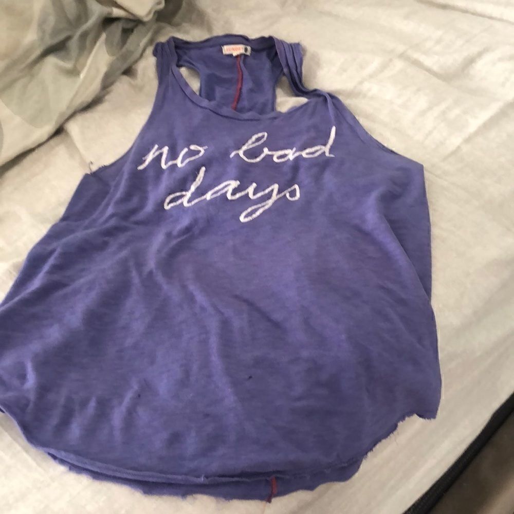 Sundry tank top no bad days EUC sz 1 - Picture 2 of 5